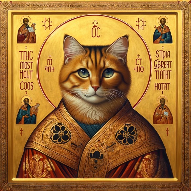 Котовторник глазами ИИ