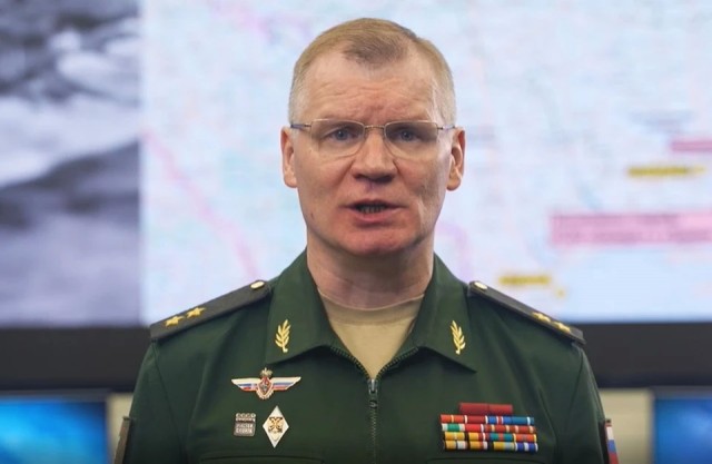 Момент прилета множества ракет Storm Shadow (SCALP-EG) в поселке Марьино Курской области