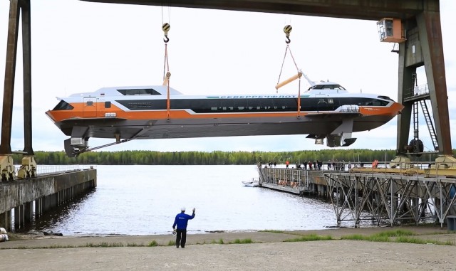 Саратов вчера посетил красивый гость: «Метеор-120Р» впервые прибыл в Саратов