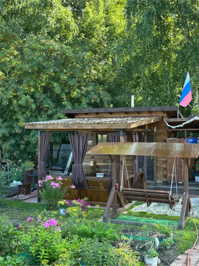 Завершение запила беседки