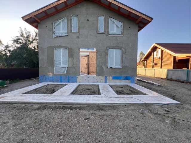 Завершение запила беседки