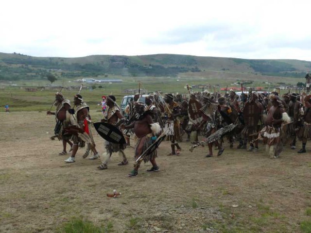 Ричардс Бэй. Битва при горе Sandlwana