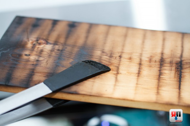 Летняя кухня. Нерка на кедре.