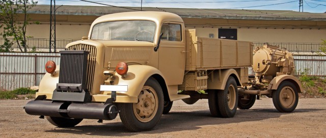 Молния с прицепом: тест-драйв Opel Blitz 3.6-36S 1941 г.в.