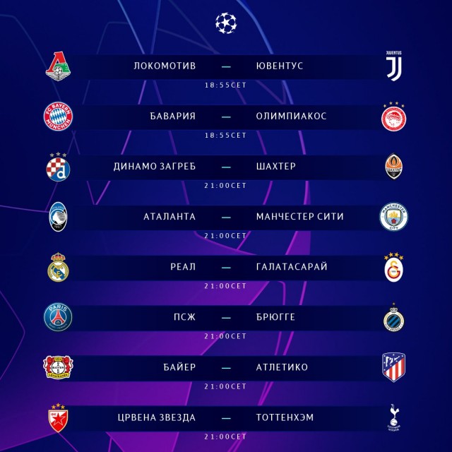 Champions League/League europe 2019/2020
