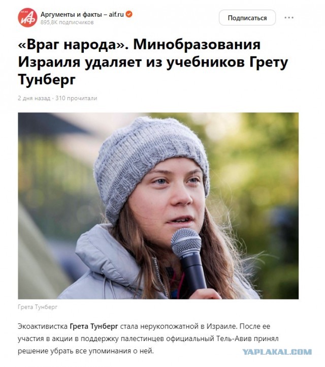 Грета: если уж бомбить, то биоразлагаемыми бомбами..