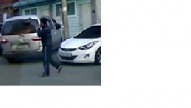 Взрыв газа снятый видеорегистратором