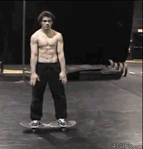 Трюк на скейте