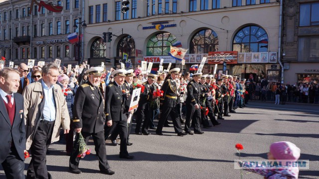Парад 9 Мая 2015 в Санкт-Петербурге