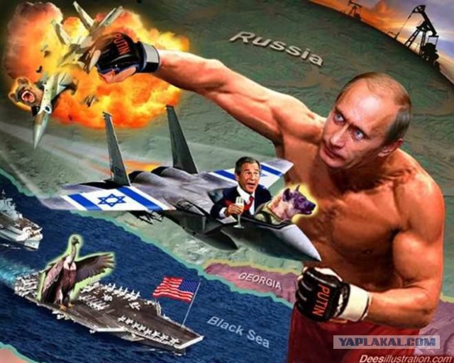 В. В. Путин глазами американских карикатуристов
