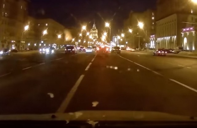ДТП с обнаглевшей мадам