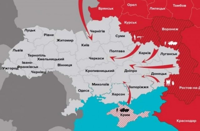 Сегодняшняя обстановка на линии фронта.Луганск