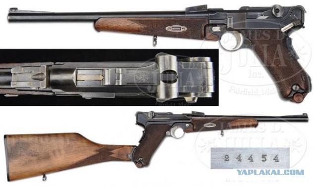 Пистолет-карабин Люгер и его основные разновидности (Luger Carbine)