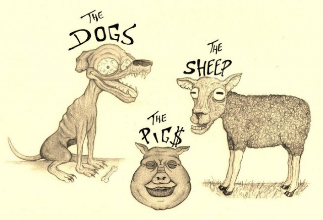Музыка и музыканты: Pink Floyd "Animals"