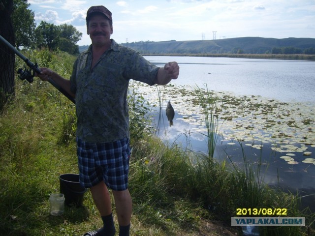 Поехали за грибами, приехали с карасями.