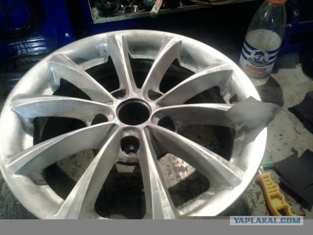Как я колесные диски восстанавливал