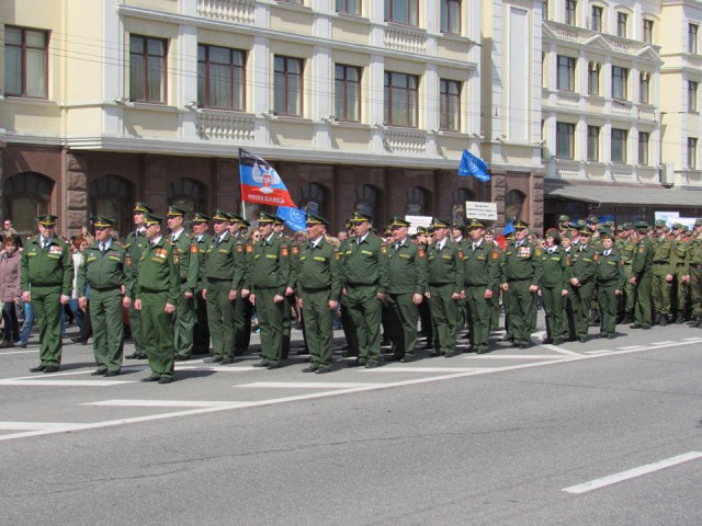 Донецк. 9 апреля. Празднование годовщины провозглашения ДНР