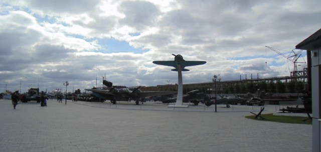 Сходили с сыном в музей военной техники в Верхней Пышме