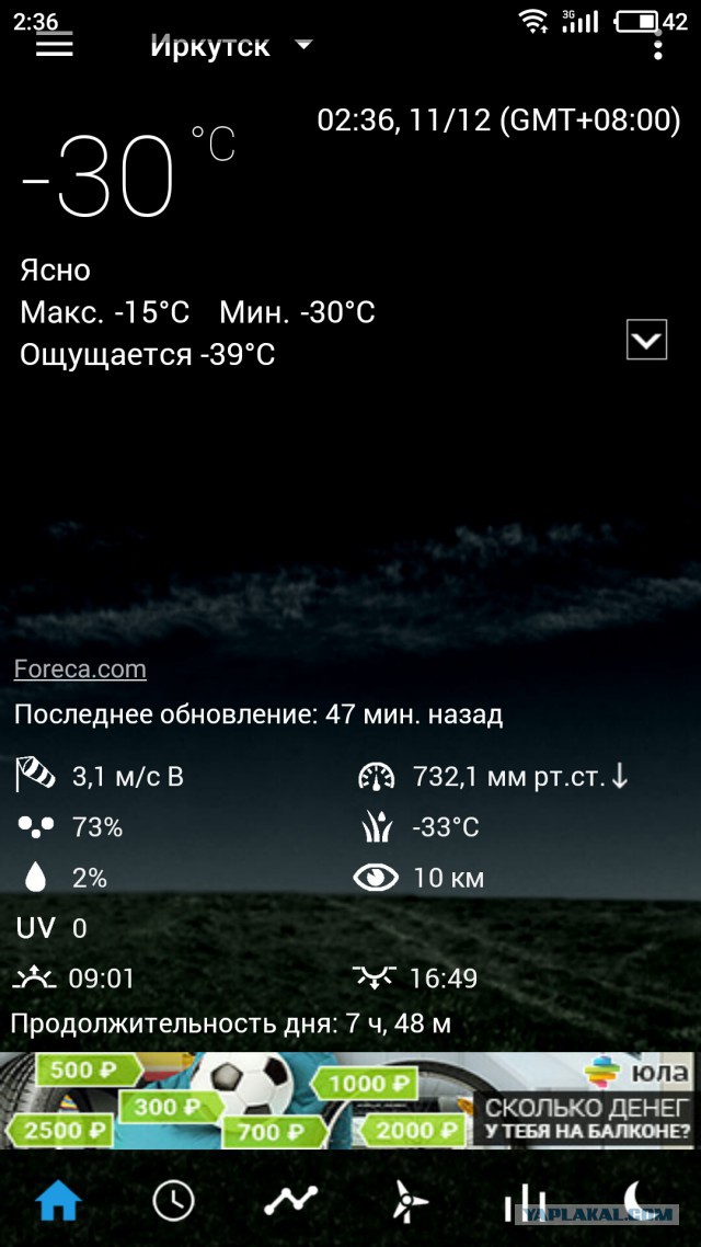 Шёл 10 день декабря...