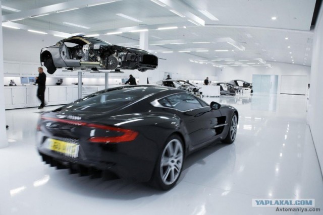Как собирают суперкар Aston Martin One-77