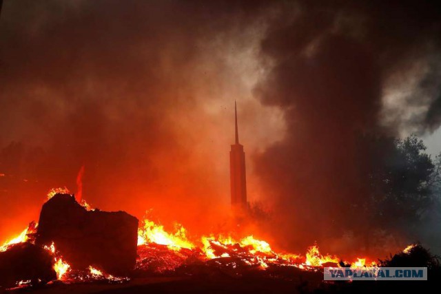 Сегодня город Парадайс (Рай) в Калифорнии полностью уничтожен лесным пожаром. О том как рай стал адом...