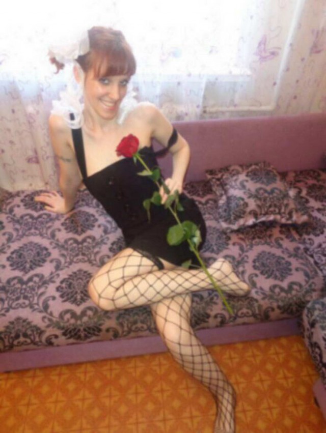 Девушки в чулках