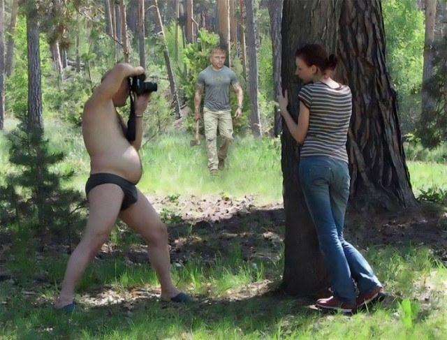 Фотожаба "Сними меня фотограф"