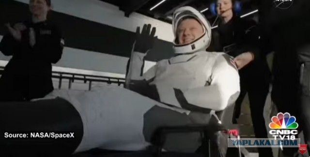 Прилетели уже. Посадка космического корабля Dragon