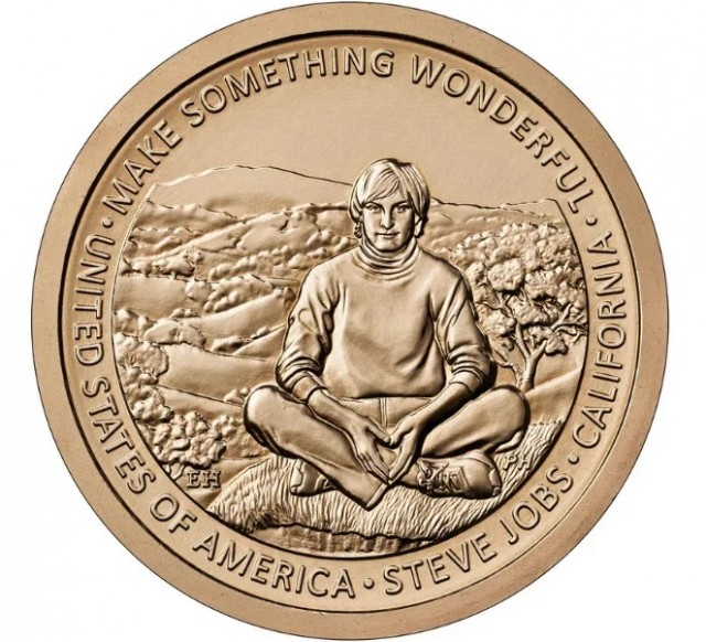 Монетный двор США решил почтить Стива Джобса