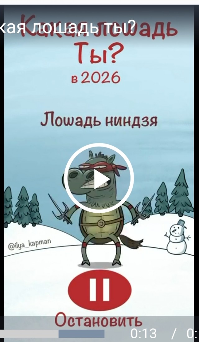 А какая лошадь ты?