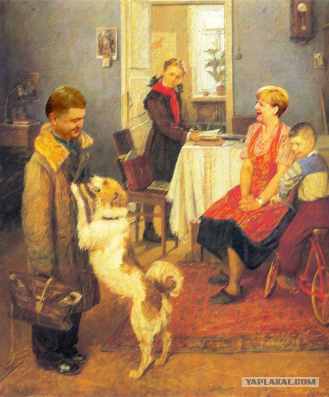 Меркель и Порошенко