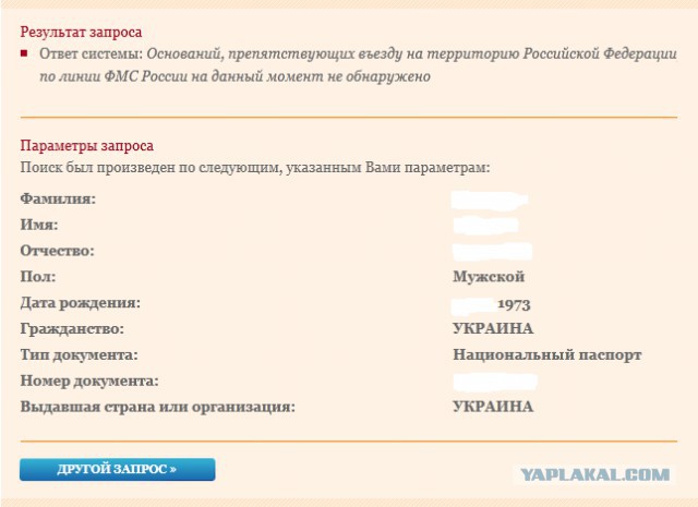 Произвол УФМС