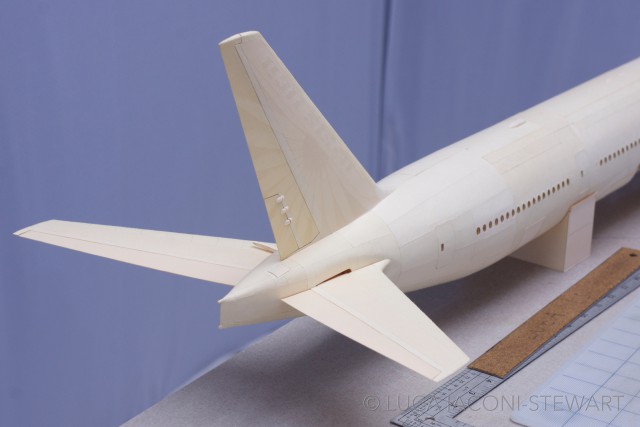 Боинг 777 из картона: Шесть лет работы