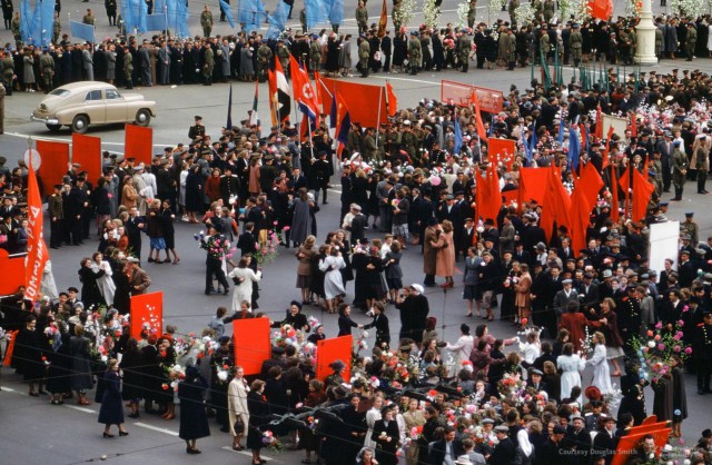 Москва 1952-1954 в цвете