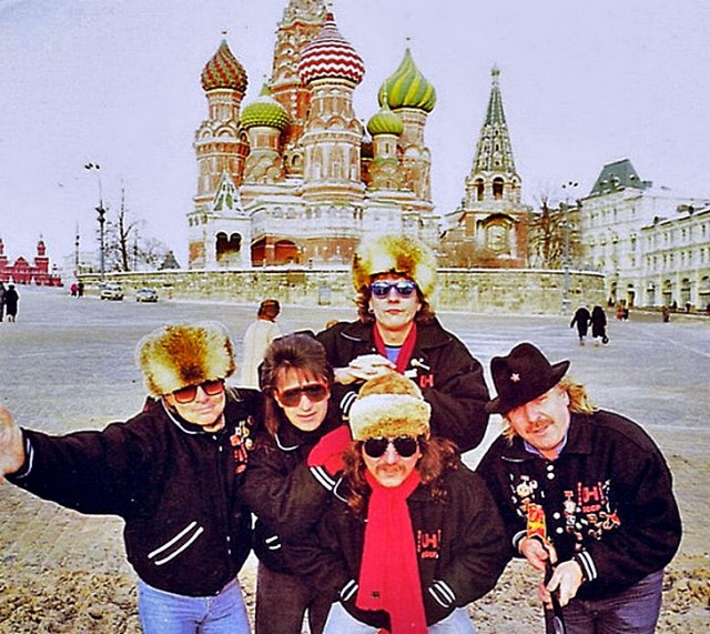 Фотография на память на Красной площади в Москве