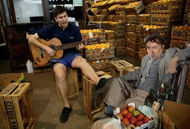 Фотожаба: Музыкант