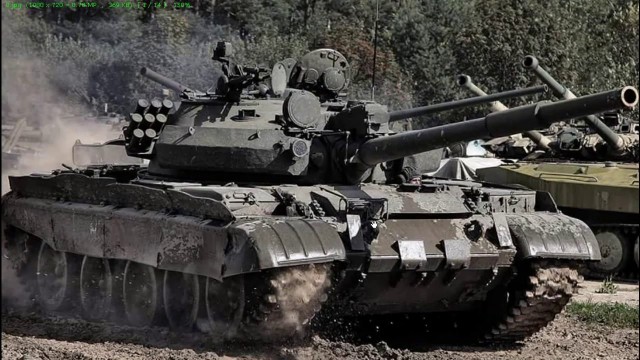Расконсервировали танки Т-62 и Т-80БВ