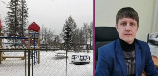 В Красноярском крае чиновник перенес детскую площадку к своему дому за счет бюджетных средств
