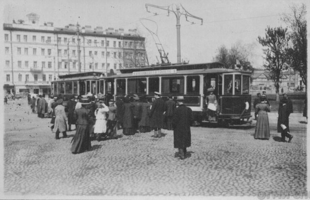 Прогулка по Санкт-Петербургу 1908 года
