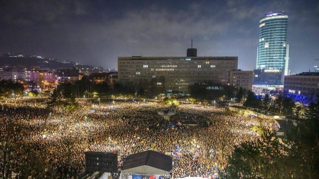 В Словакии прошли протесты с призывом к отставке Фицо