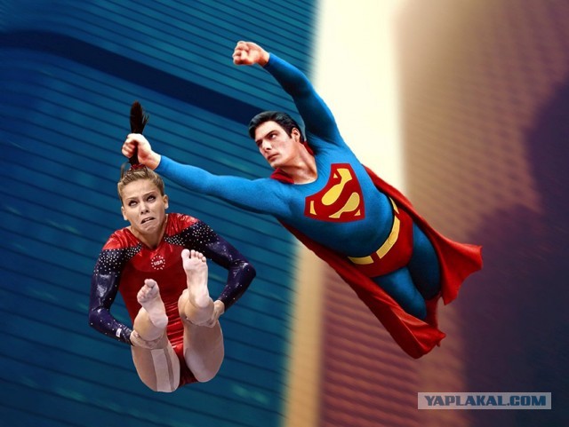 Фотожаба Гимнасточка