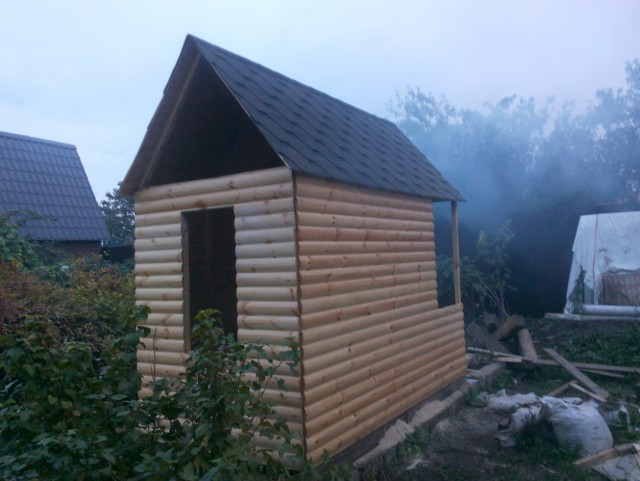 Как я строил домик