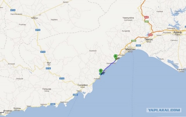 Путешествие Геленджик-Турция