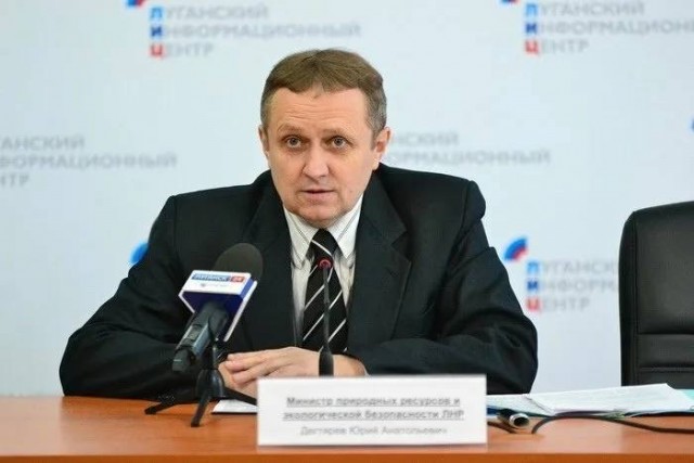 В ЛНР за махинации с лесом задержан министр Юрий Дегтярев