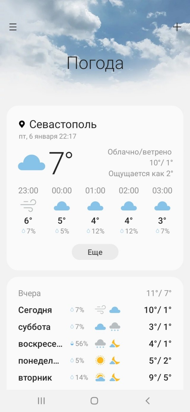 Северный градусник