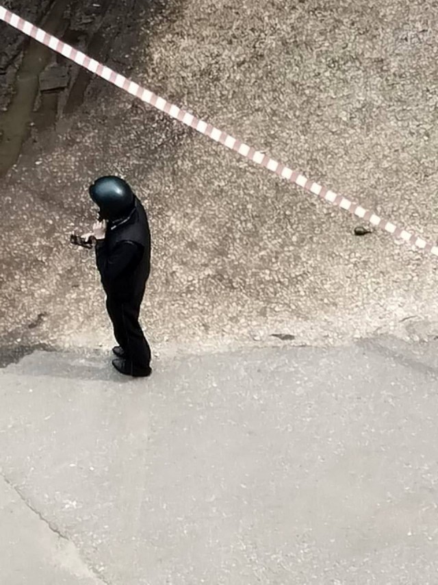 В подмосковном Ногинске во дворе жилого дома на Краснослободской улице обнаружили предмет, похожий на гранату