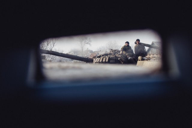 Дебальцевский котел, фоторепортаж