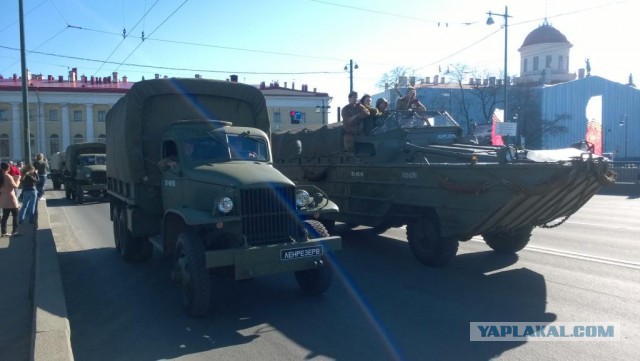 Парад 9 Мая 2015 в Санкт-Петербурге
