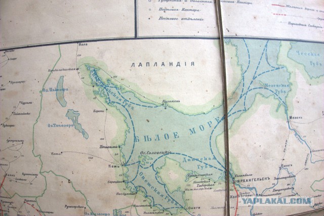Карта Россiйской Имперiи 1907г