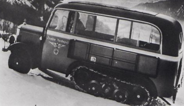 Героическая дорога в никуда: секретные довоенные полугусеничные автомобили